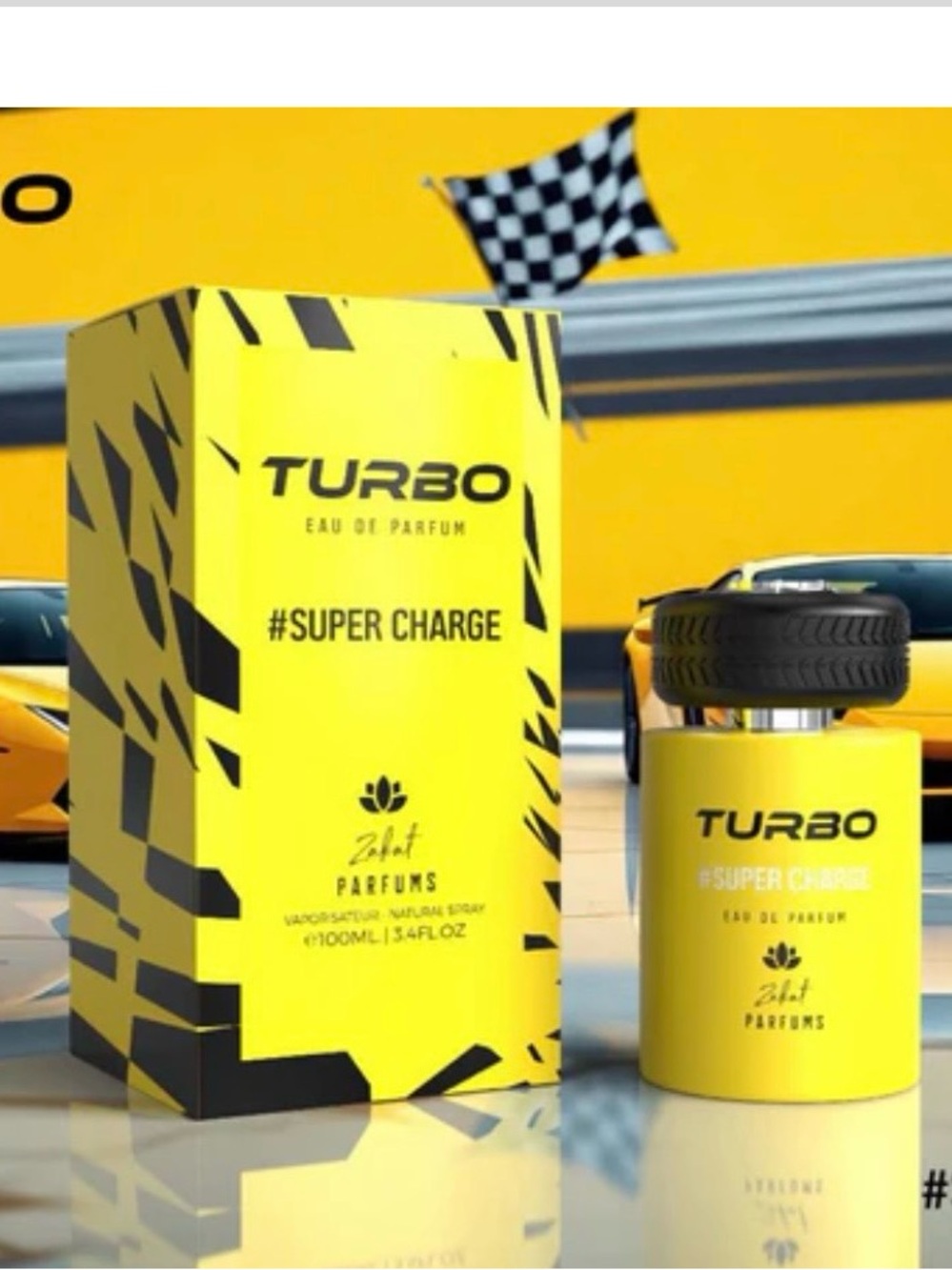 #Super Charge Men Eau de Parfum - Yellow